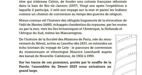 Assemblée du Désert 2023